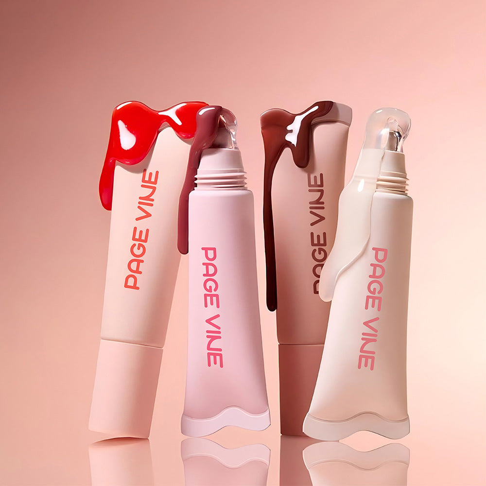 CALESSY GLOW Baume Lèvres - Résultat sur lèvres