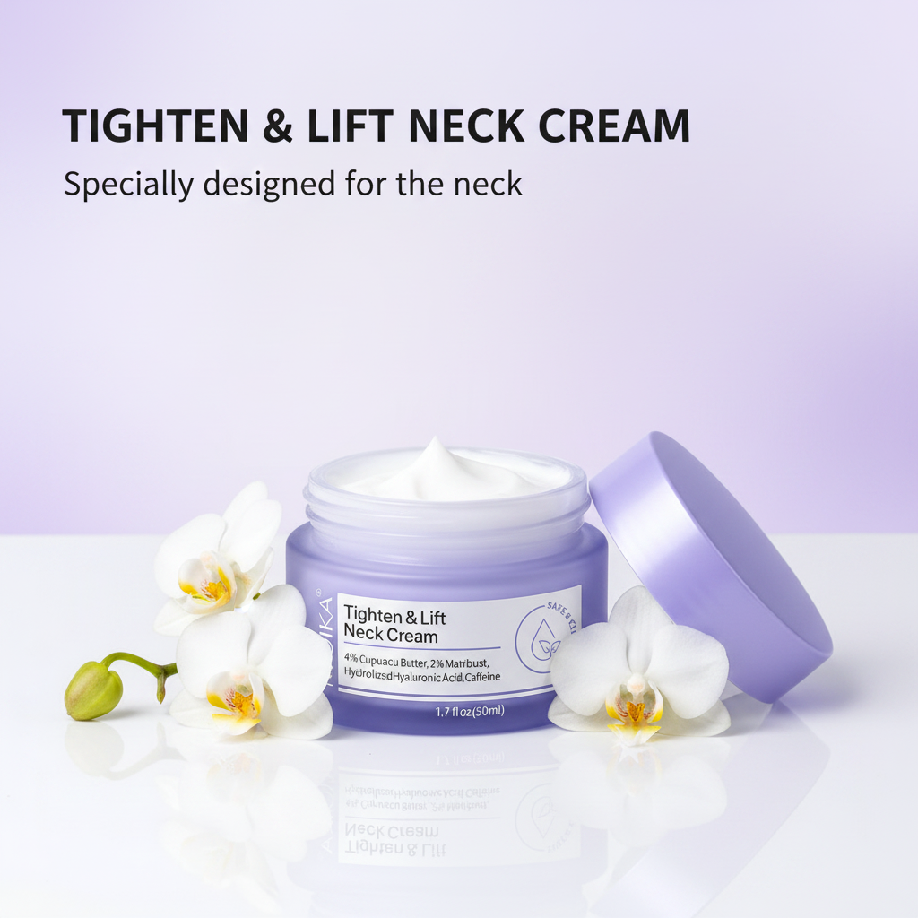 CALESSY MOIKA — Tighten & Lift Neck Cream con orquídea