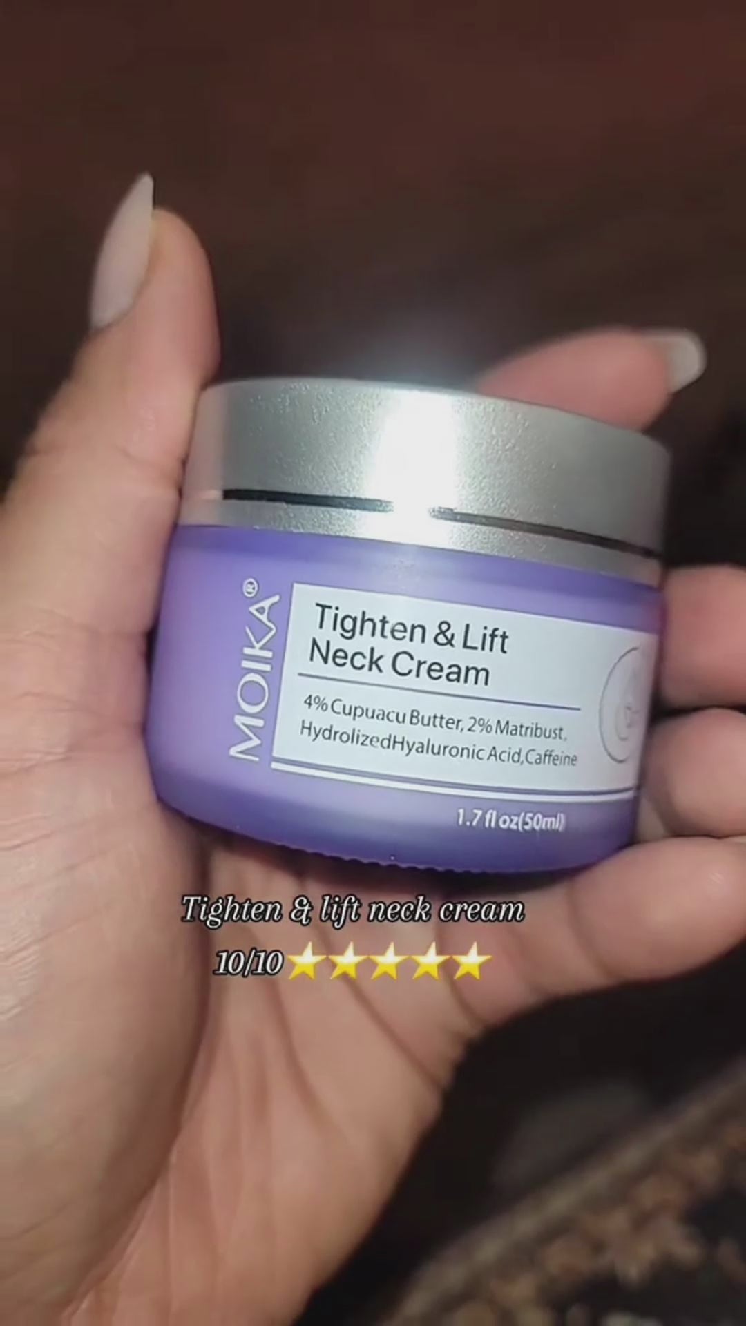 CALESSY MOIKA — Crème Raffermissante Cou & Décolleté